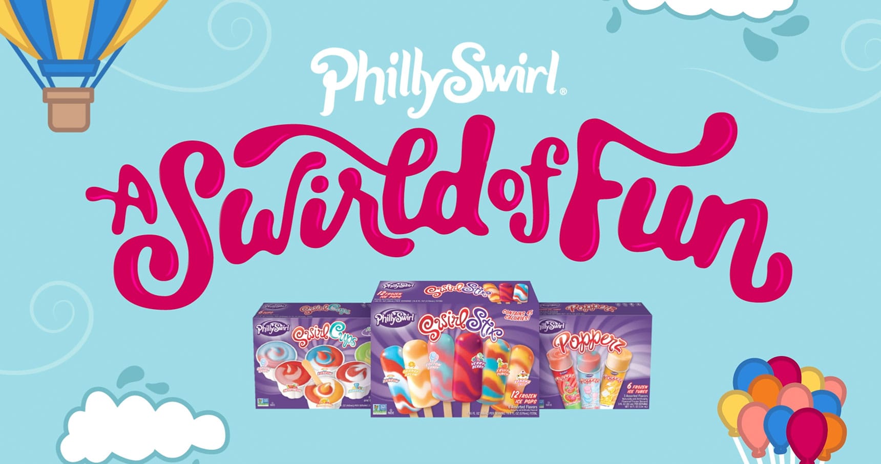 Philly Swirl Raspberry Home | Creative Energy