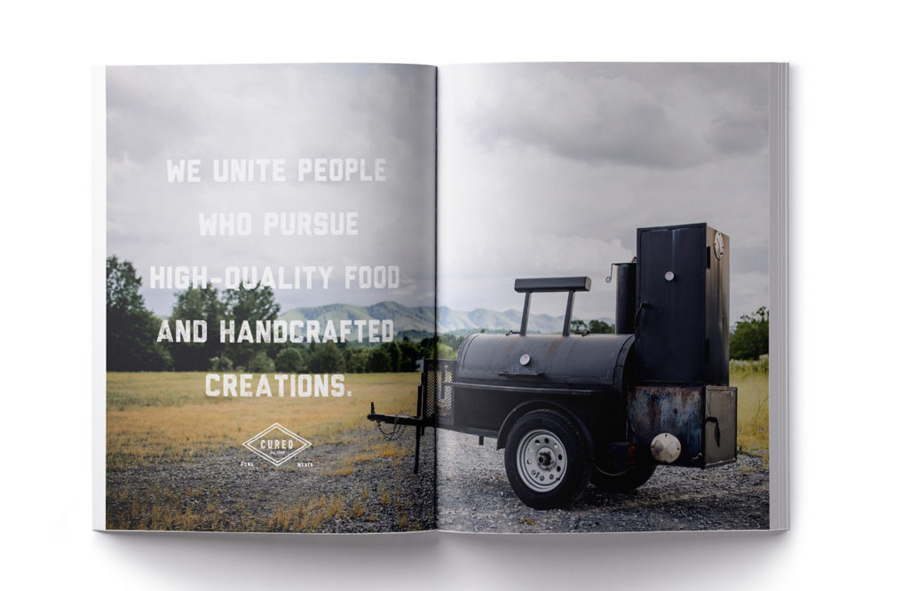 Cured Fine Meats Brand Guide by Creative Energy