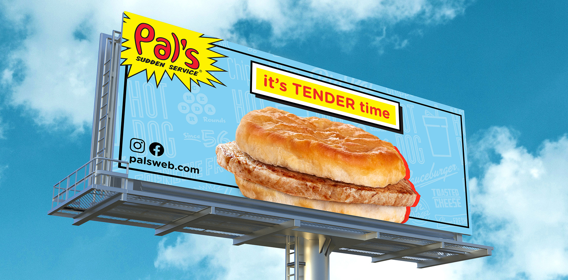 Pal's Tender Pork Loin Billboard