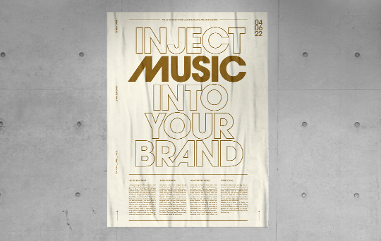 Music in advertising article.