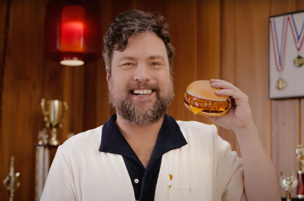 Chili Billie. A chili-eating expert was the pitchman for the often-overlooked Chili Burger.