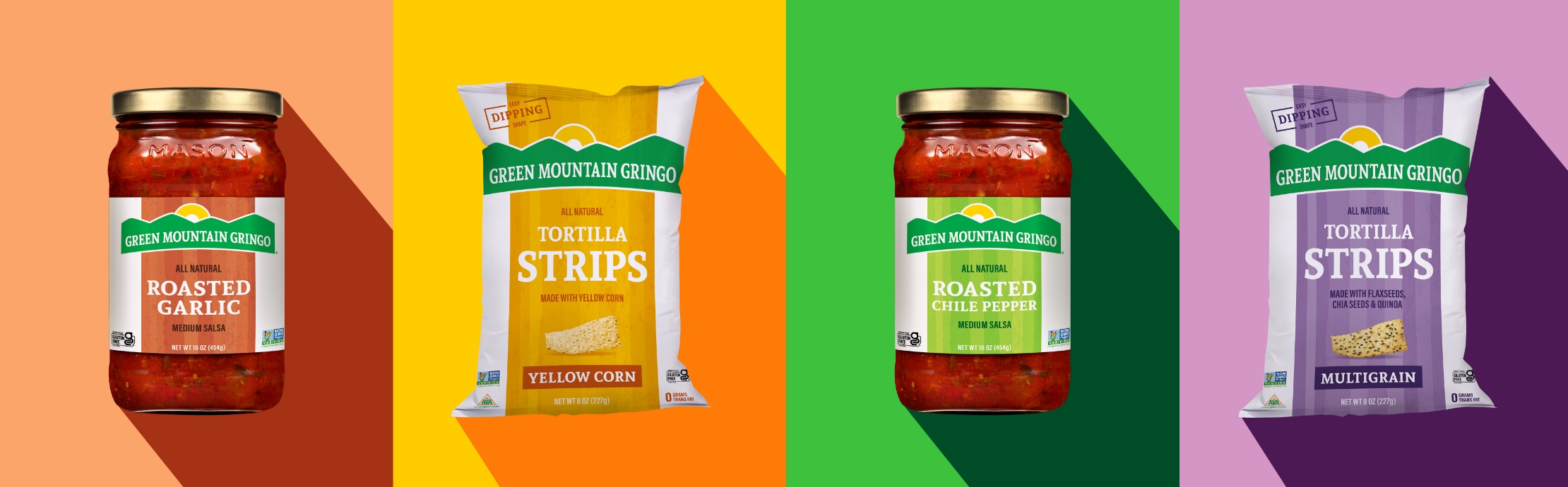 Green Mountain Gringo New Packaging Chips and Salsa
