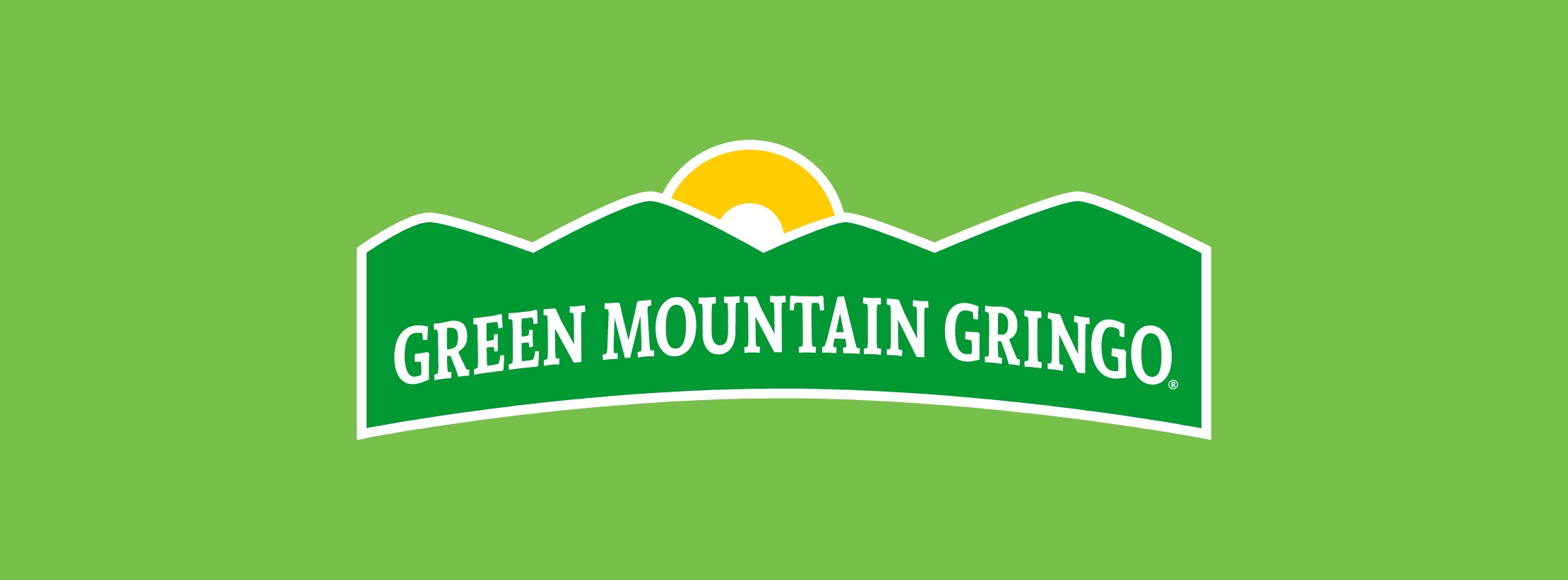 Green Mountain Gringo New Logo on Green