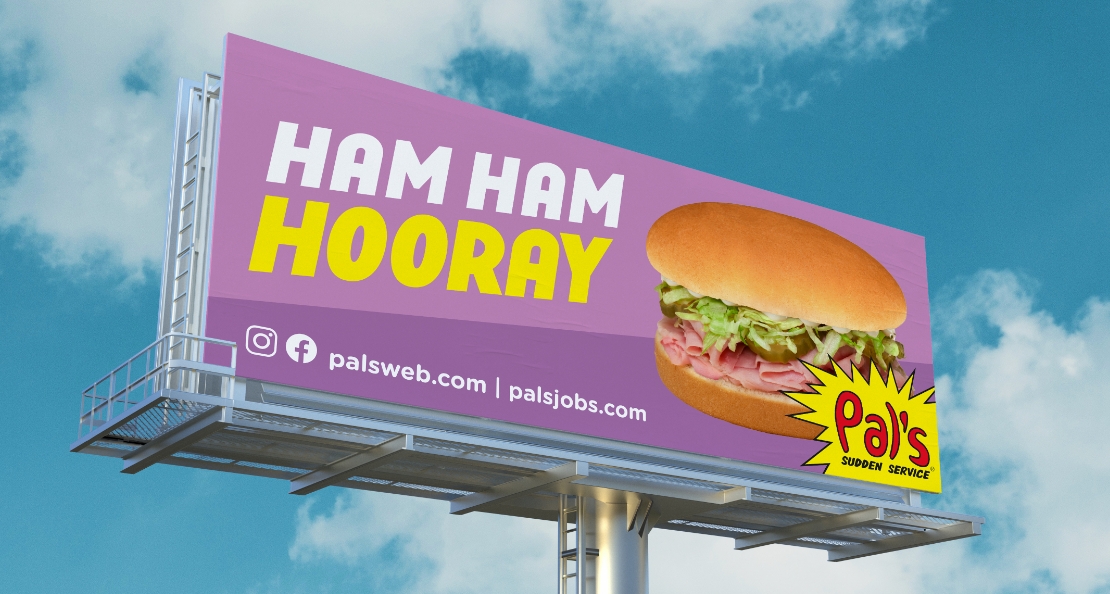Creative Energy - Pal's Sudden Service - Chipped Ham Sandwich - Billboard