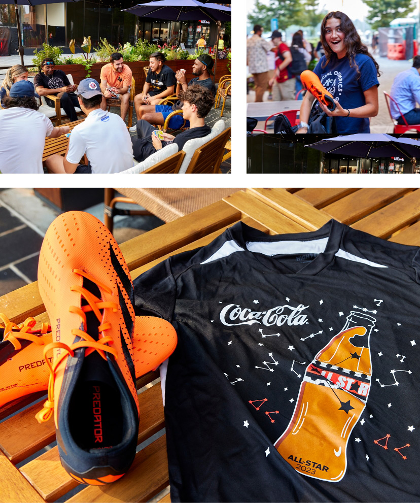 Creative Energy - Coca-Cola - Special Olympics at 2023 MLS All Star Week