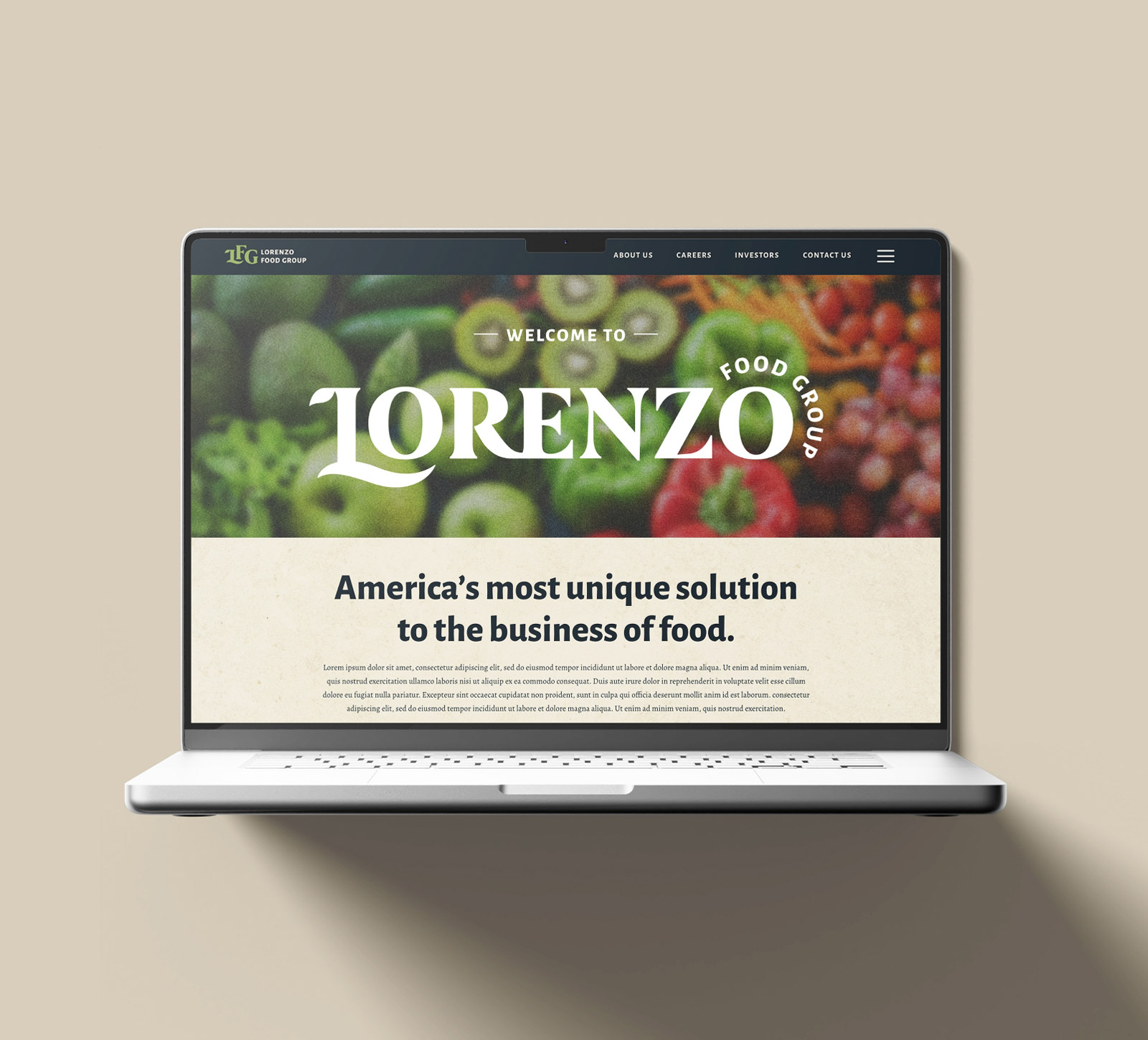 Creative Energy - Lorenzo Food Group Logo