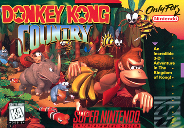 Donkey Kong Country box art